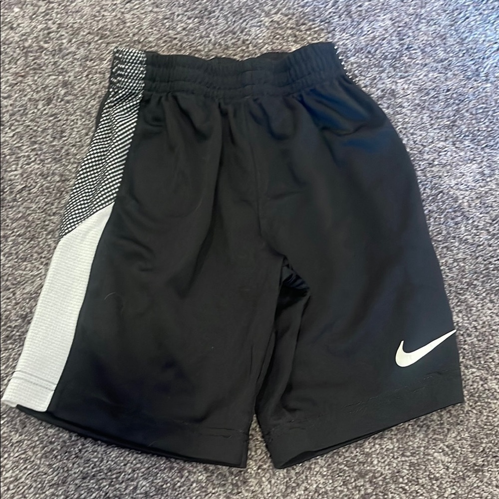 Nike Kids Black Athletic Shorts